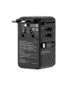 Adapter podróżny Verbatim Charge 'n' Travel GaN III globalny 1xUSB-C PD 3.0 QC 4+ 70W, 1xUSB-C PD 3.0 QC 4+ 60W, 1xUSB-C 5W, 1x USB-A QC 3.0 czarny - nr 2