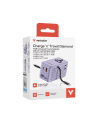Adapter podróżny Verbatim Charge 'n' Travel GaN III globalny 1xUSB-C PD 3.0 QC 4+ 70W, 1xUSB-C PD 3.0 QC 4+ 60W, 1xUSB-C 5W, 1x USB-A QC 3.0 fioletowy - nr 5