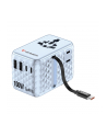 Adapter podróżny Verbatim Charge 'n' Travel GaN III globalny 1xUSB-C PD 3.0 QC 4+ 100W, 2xUSB-C 15W, 1xUSB-A 12W niebieski - nr 1