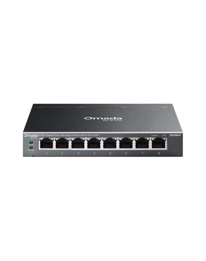 tp-link systems inc. Switch zarządzalny TP-Link Omada ES208GP 8xGbE PoE+ główny