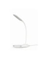 Lampka Biurkowa Gembird Led Z Ładowarką Bezprzewodową (Biała) (TAWPC10LED01W) - nr 1