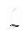 Lampka Biurkowa Gembird Led Z Ładowarką Bezprzewodową (Biała) (TAWPC10LED01W) - nr 5