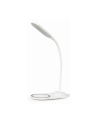Lampka Biurkowa Gembird Led Z Ładowarką Bezprzewodową (Biała) (TAWPC10LED01W) - nr 6