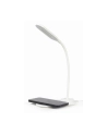 Lampka Biurkowa Gembird Led Z Ładowarką Bezprzewodową (Biała) (TAWPC10LED01W) - nr 7