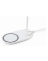 Lampka Biurkowa Gembird Led Z Ładowarką Bezprzewodową (Biała) (TAWPC10LED01W) - nr 8