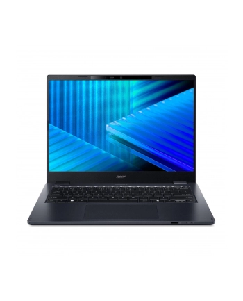 Notebook Acer TravelMate P4 TMP414-55-TCO 14''2.8K/Ultra 5 225U/16GB/SSD512GB/Intel/11PR Abyss Blue 3Y nr 1