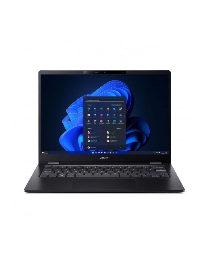 Notebook Acer Travelmate P6 TMP614-54-TCO 14''2.8K/Ultra 7 258V/32GB/SSD1TB/Arc/11PR Black 3Y główny