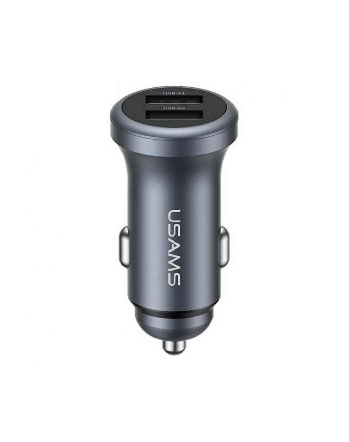 Ładowarka samochodowa Usams CC320 30W 2xUSB-A 2,4A główny