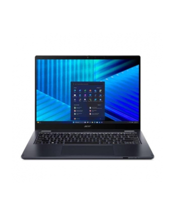 Notebook Acer TravelMate P4 TMP414RN-55-TCO 14''2.8K Touch/Ultra 5 225U/16GB/SSD512GB/Intel/11PR Black 3Y