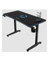 Onex Gaming Desk W/Cup Holder, Headset Hook, Gamepad Full Coverage Mouse Pad Gd1200H Black (Onexgd1200H) - nr 3