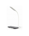 Lampka Biurkowa Gembird Led Z Ładowarką Bezprzewodową (Biała) (TAWPC10LED01W) - nr 7