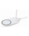 Lampka Biurkowa Gembird Led Z Ładowarką Bezprzewodową (Biała) (TAWPC10LED01W) - nr 8