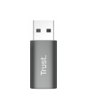 trust Adapter Calyx USB-C do USB-A dwupak szary - nr 9