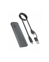 icybox Obudowa dysku IB-1826MCL-CU31 M.2 NVMe i SATA obudowa, RGB lighting, USB 3.2 Gen 2, 10 Gbps - nr 1