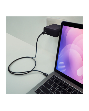 adata Kabel USB-C do USB-C 2.0/100W 100cm czarny nr 2