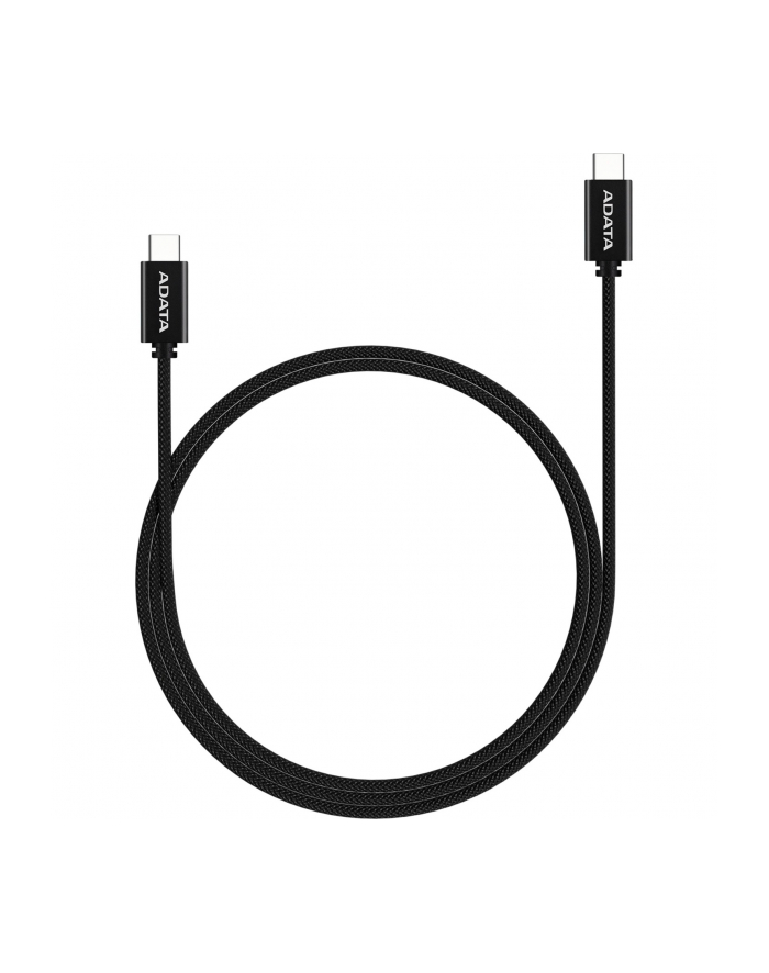 adata Kabel USB-C do USB-C 2.0/100W 200cm czarny główny