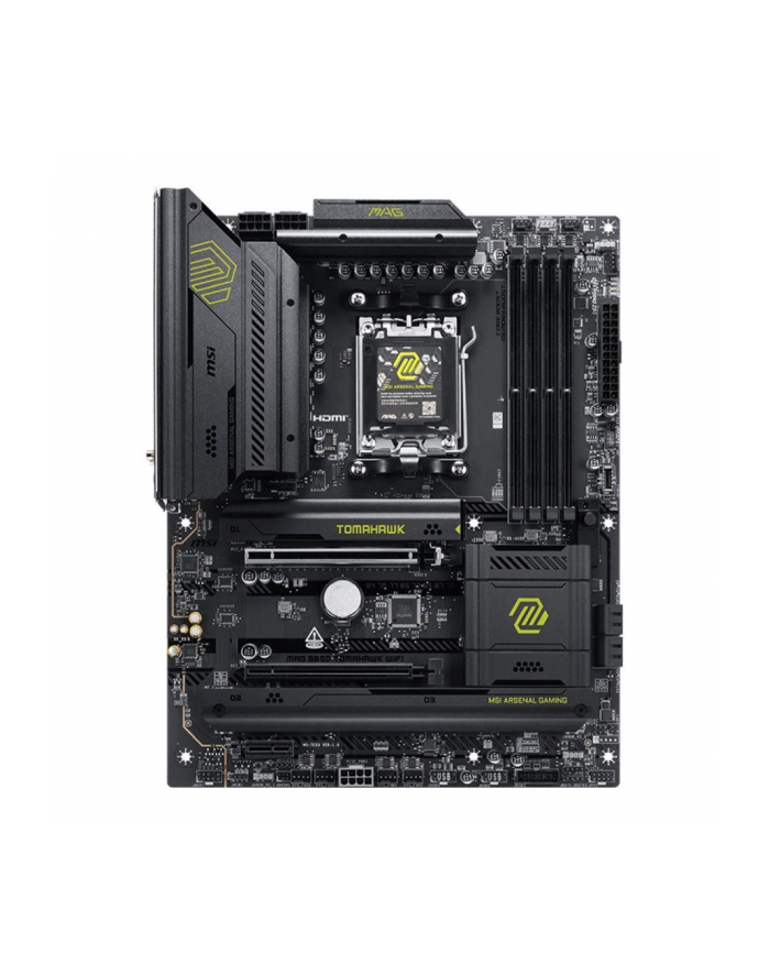 msi Płyta główna MAG B850 TOMAHAWK WIFI AM5 4DDR5 ATX główny