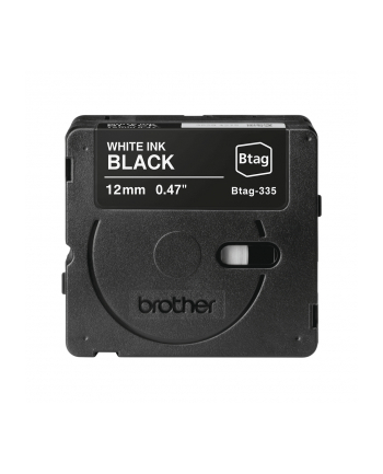 Brother BTAG-335 White on Black | Btag nr 2