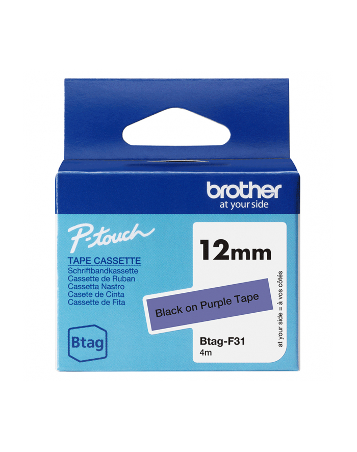 Brother Btag-F31 Black on Purple | Btag główny