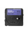 Brother Btag-F35 White on Purple | Btag - nr 1