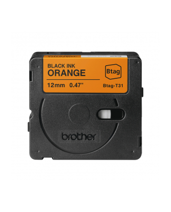 Brother BTAG-T31  Black on Orange | Btag nr 2