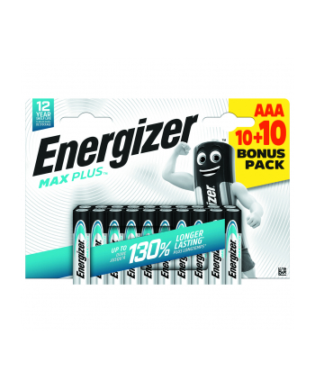 Energizer 20x Bateria Max Plus LR03 Aaa R3 EP92 1,5V (E304145700)