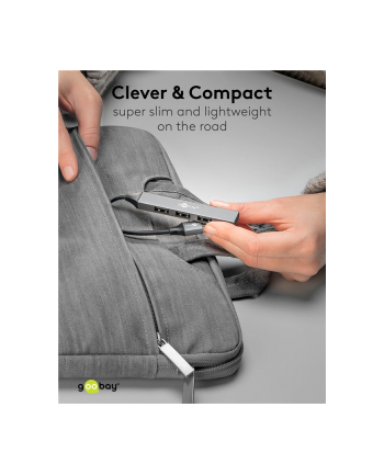 Goobay hub Usb 4-portowy (74456) nr 2