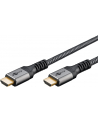 Goobay Kabel Przewód Hdmi Duża Szybkość Transmisji Sharkskin Grey 2M (RB65261) - nr 5