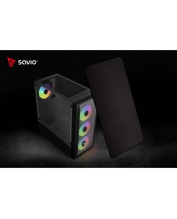 Obudowa komputerowa SAVIO NOCTIS FLOW RGB X1