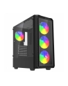 Obudowa komputerowa SAVIO NOCTIS GLASS RGB X1 - nr 1