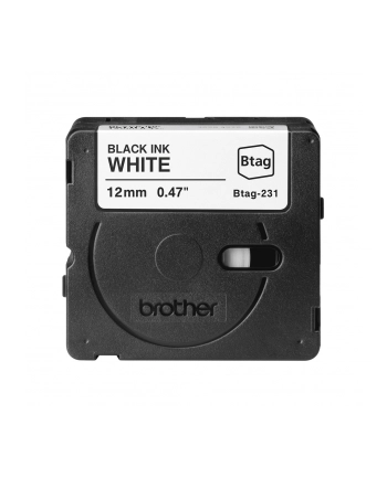 Brother Btag-231  Black on Orange | Btag