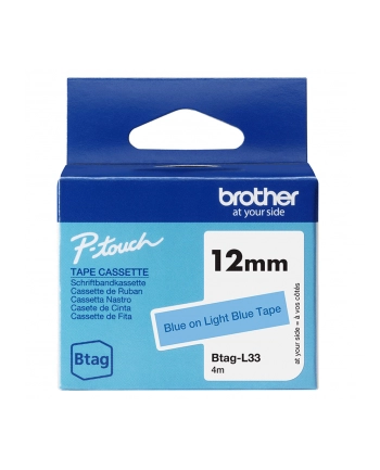 Brother Btag-L33 Blue on Light Blue | Btag