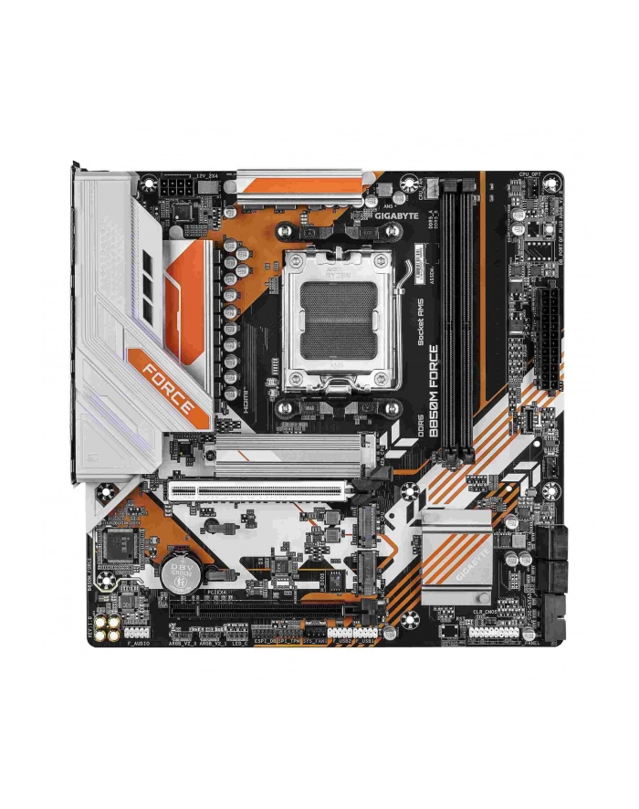 Płyta Gigabyte B850M FORCE /AMD B850/DDR5/SATA3/M.2/USB3.1/PCIe5.0/AM5/mATX główny