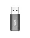 trust Adapter Calyx USB-C do USB-A dwupak szary - nr 13