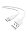 Kabel USB Usams U90 USB-A/USB-C 1m 3A biały - nr 1