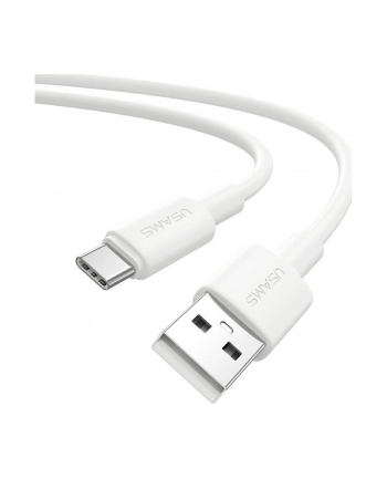 Kabel USB Usams U90 USB-A/USB-C 1m 3A biały