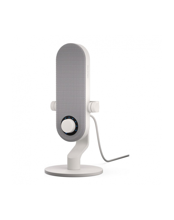 cooling.pl Mikrofon przewodowy KRUX Pin White USB-C biały główny
