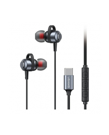 Słuchawki z mikrofonem USAMS EP-48 stereo USB-C białe