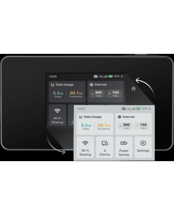tp-link systems inc. Router mobilny hotspot TP-Link M8550 WiFi 6E AXE3600 5G 1xWAN/LAN nr 2