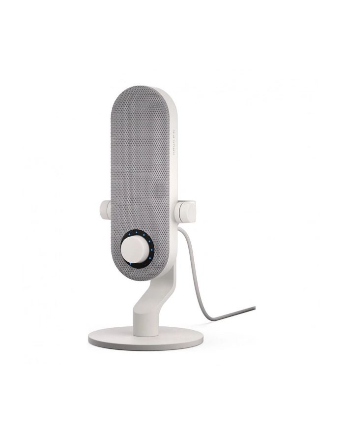 cooling.pl Mikrofon przewodowy KRUX Pin White USB-C biały główny