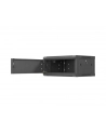 Szafa instalacyjna Lanberg Rack wisząca 19'' 4U 600x450 czarna drzwi metalowe (flat pack) - nr 10