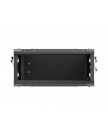 Szafa instalacyjna Lanberg Rack wisząca 19'' 4U 600x450 czarna drzwi metalowe (flat pack) - nr 5