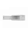 Szafa instalacyjna Lanberg Rack wisząca 19'' 4U 600x450 szara drzwi metalowe (flat pack) - nr 10