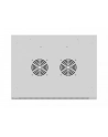 Szafa instalacyjna Lanberg Rack wisząca 19'' 4U 600x450 szara drzwi metalowe (flat pack) - nr 12