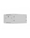 Szafa instalacyjna Lanberg Rack wisząca 19'' 4U 600x450 szara drzwi metalowe (flat pack) - nr 14