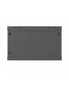 Szafa instalacyjna Rack 19'' Lanberg 6U 600x600 wisząca czarna drzwi perforowane (flat pack) - nr 13