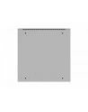 Szafa instalacyjna Rack 19'' Lanberg 6U 600x600 wisząca szara drzwi perforowane (flat pack) - nr 6