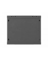Szafa instalacyjna Rack 19'' Lanberg 9U 600x600 wisząca czarna drzwi perforowane (flat pack) - nr 13
