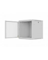 Szafa instalacyjna Rack wisząca 19'' 12U 600x600 szara drzwi perforowane Lanberg (flat pack) - nr 10