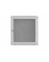 Szafa instalacyjna Rack wisząca 19'' 12U 600x600 szara drzwi perforowane Lanberg (flat pack) - nr 8